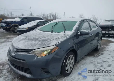 2015 Toyota Corolla Le z USA, uszkodzony, nr VIN 2T1BURHE2FC360256